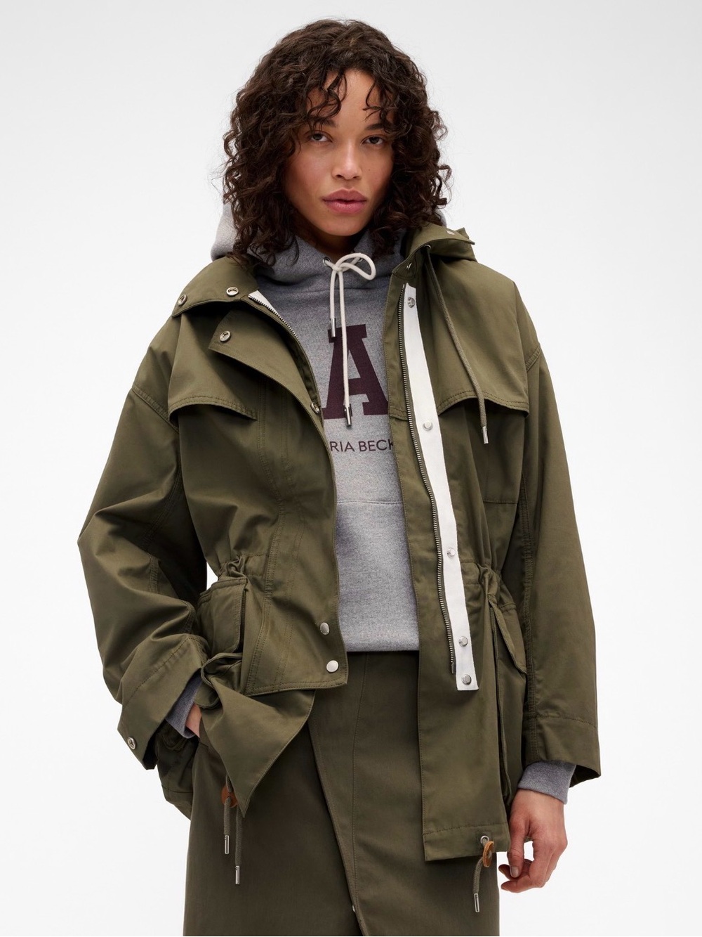 NWT Gap x Victoria Beckman Patka Surplus Jacket Sz S/M (#903433)